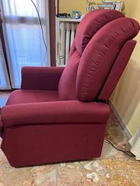 Poltrona elettrica alzapersona massaggiante