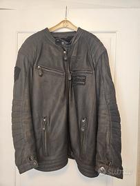 Giacca pelle moto Stud