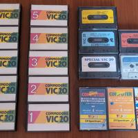 18 Cassette per COMMODORE VIC20