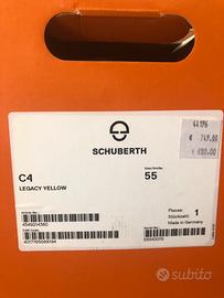 Schuberth c4 legacy yellow+interfono Sc1