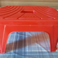 Sgabello Bama step in plastica