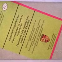 Porsche 911 SC libretto svizzero controllo scarico