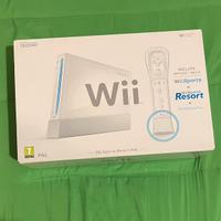Console Nintendo Wii con giochi, pedana e volanti