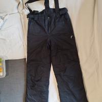 Pantaloni sci junior 14 anni 164 cm
