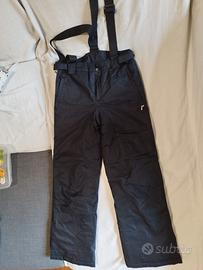 Pantaloni sci junior 14 anni 164 cm