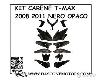 Kit carene tmax 2008 2011 nero opaco nuove