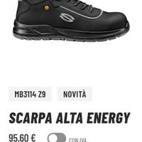 Scarpe antinfortunistiche