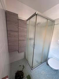 Box doccia TRATTABILE80x100x190 in vetro temperato