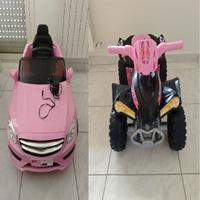AUTO  E MOTORINO ELETTRICO  PER BAMBINI