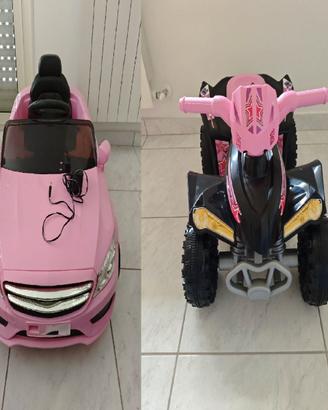 AUTO  E MOTORINO ELETTRICO  PER BAMBINI