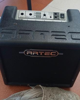 Amplificatore portatile chitarra riciclare riuso