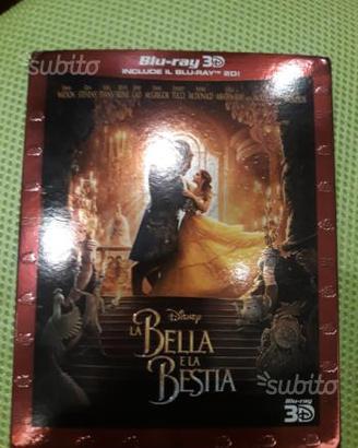 La Bella e La Bestia Walt Disney blu ray 3d