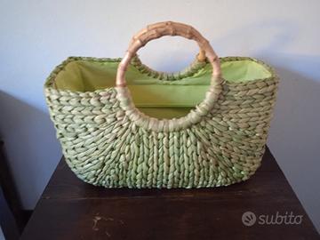 borsa di paglia 
