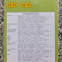 Opuscolo guida schema elettrico TV Mivar anni '90