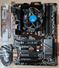 Scheda madre GIGABYTE GA-H170-D3H + intel i3-7100