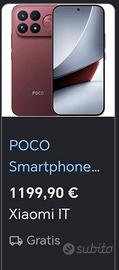 Poco F9 Ultra 16GB/1TB include 100 € accessori ext