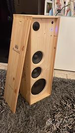 Cassa acustica 50+50w Bluetooth e aux