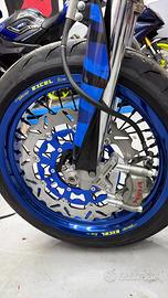 kit motard YZ125 excel+brembo + gomme nuove 1 mese