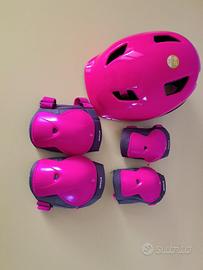 casco, ginocchiere, para gomiti 