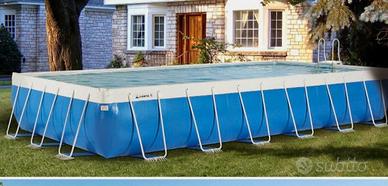 Piscina laghetto Intex 4x9 m h 1,20