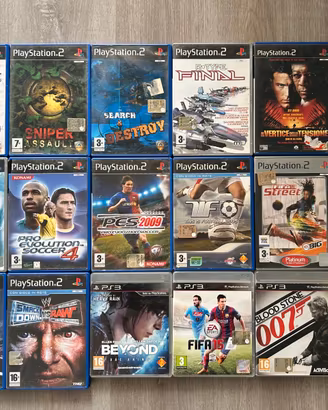 Giochi Ps1, Ps2, PS3,  PSP, PS4