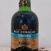 Liquore Blu Curacao vintage di inizi anni '80