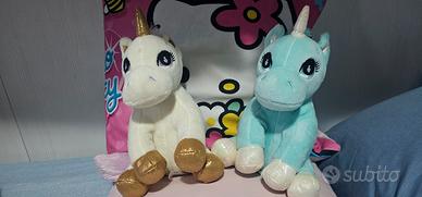 2 Pupazzi unicorno 