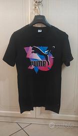 T-shirt nera Puma