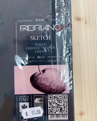 Sketchbook Fabriano A4 spiralato