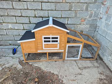 Pollaio in legno 5 galline 