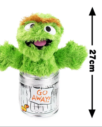 Peluche Oscar Sesame Street Vintage