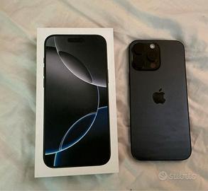 iPhone 16 Pro Max 256GB Nero – Perfetto 100%🔋