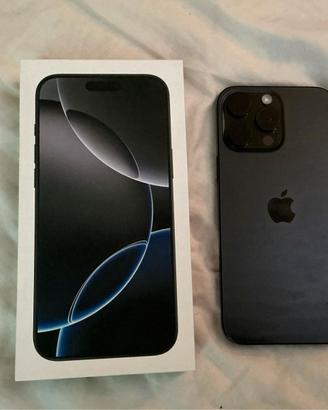iPhone 16 Pro Max 256GB Nero – Perfetto 100%🔋