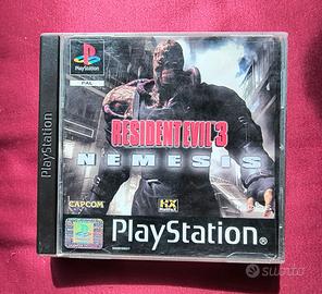 Resident Evil 3 Nemesis Italiano PS1 completo