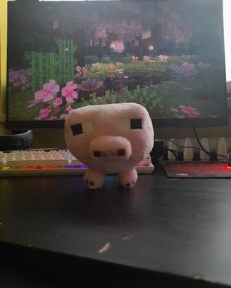 peluche minecraft