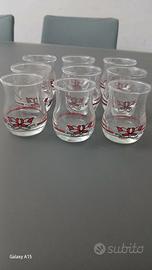 9 bicchierini vintage