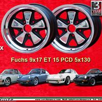 2 pz cerchi Porsche Fuchs 9x17 ET15 5x130
