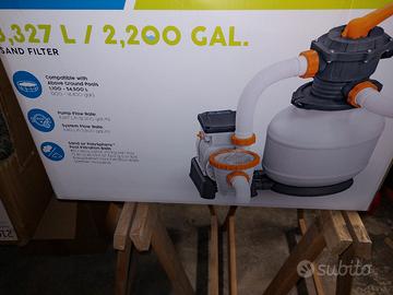 pompa a sabbia per piscina