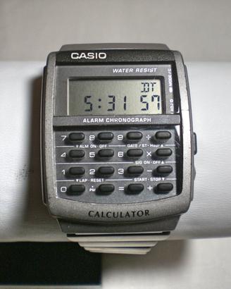 Orologio Casio Calcolatrice Vintage