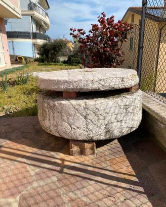 MACINA DA GESSO IN PIETRA