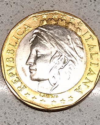 Mille lire in metallo anno 1997