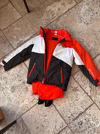 Giacca e pantaloni sci bambini anni 10