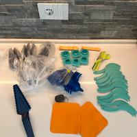 Set accessori tupperware cucina palette imbuti