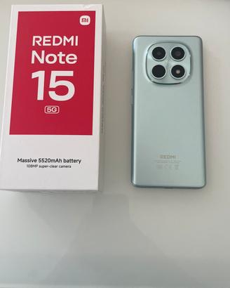 Xiaomi redmi note 15 5G 8GB/512 GB colore celeste