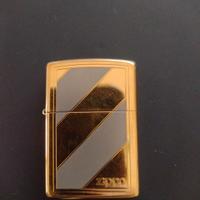 zippo golden a fasce 