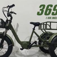 Bicicletta elettrica ETrike tre 3 ruote Motor Mid