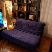 DIVANO LETTO FUTON, NATURALE E SALVASPAZIO