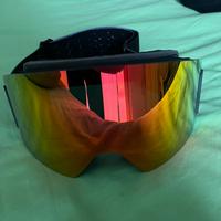 Maschera da sci/snowboard mai usata con custodia