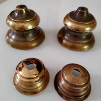 Ricambi vintage per lampade e lampadari in ottone 