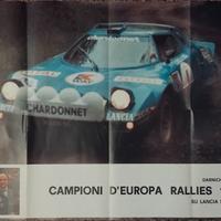 POSTER – DARNICHE – MAHE - LANCIA STRATOS – Campio